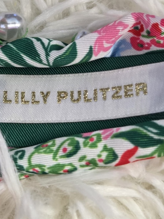 NWT Lilly Pulitzer Knot Headband With Pearls \